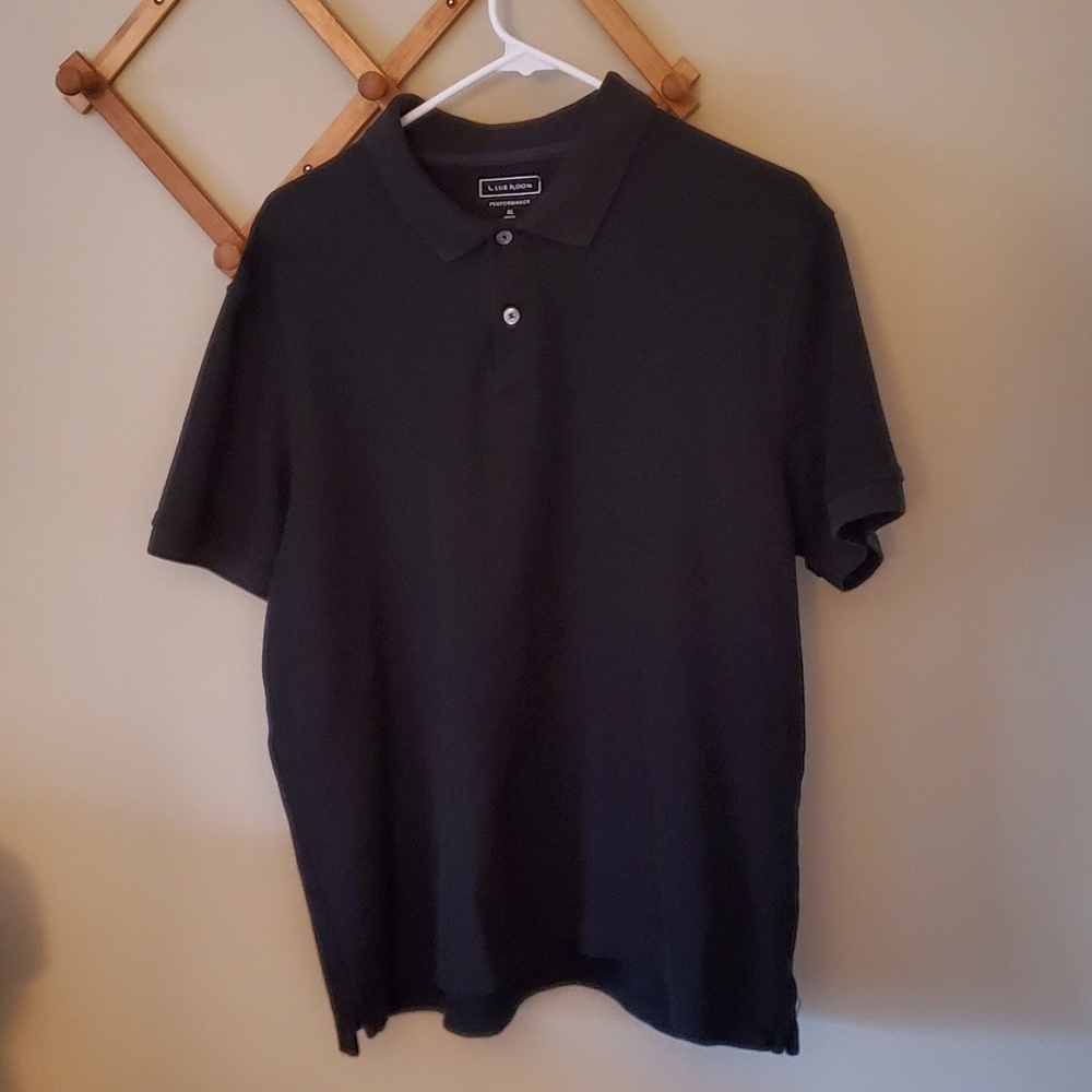 XL Black Club Room Polo